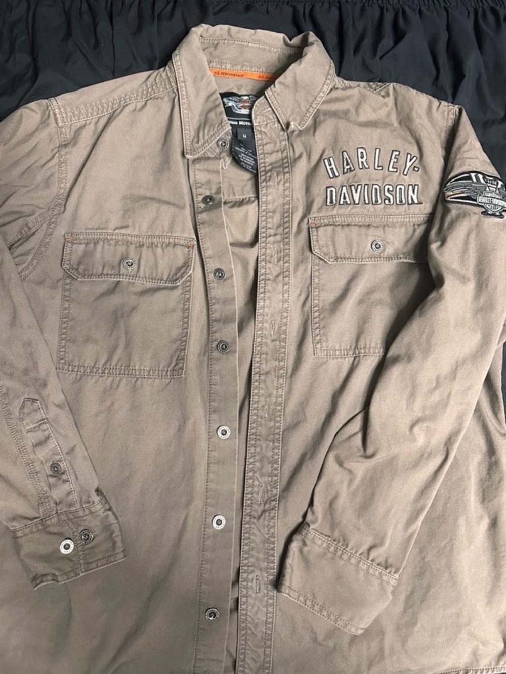 Harley Davidson Button Down Shirt